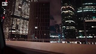 Peach Bitch Theater Date Ends In A Busty Fuck