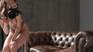 Anna Ralphs - Nude Sofa Photoshoot