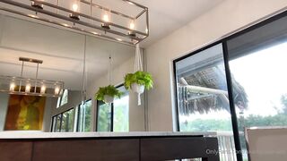 Dani Daniels - Vacation Bathroom Solo Dildo