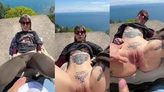 Awlivv Gets Pounded And Creampied Outside