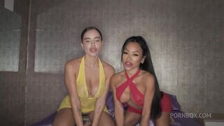 CJ Miles And Victoria June Share Friends Cock