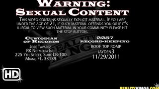 Jayden Michele Thick Babe Enjoys Getting Rimmed