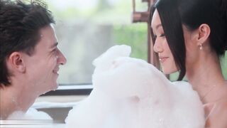 Lucy Mochi Pleasures Her BFs Hard Cock