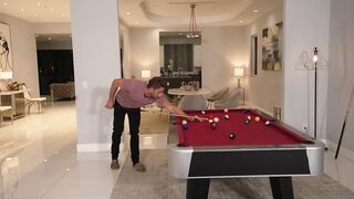 Nia Bleu Gets Pounded On A Pool Table