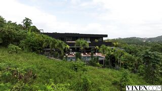 Lily Phillips Balcony Sex Scene