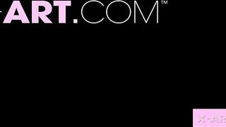 Little Caprice Gets Spitroasted By Two Big Cocks