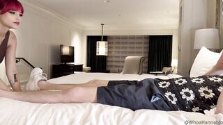 Hannah Jo Gives Her BF A Blowjob