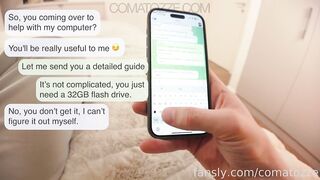 Comatozze Cowgirl Action On Roomie