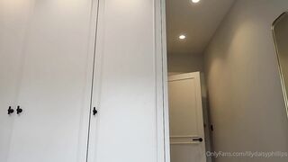 Nurse Lily Phillips - Gets Horny Playing With A Large Dildo