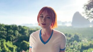 Sweetie Fox - Nami Cosplay Deepthroats Before Dick Riding