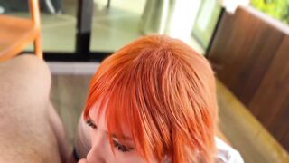 Sweetie Fox - Nami Cosplay Deepthroats Before Dick Riding