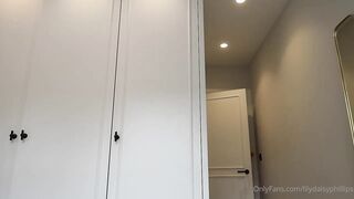 Nurse Lily Phillips - Getting Horny And Playing With A Dildo