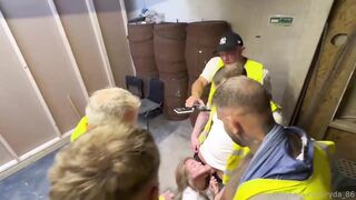 Bonnie Blue Gets Banged By A Group Of Buliders