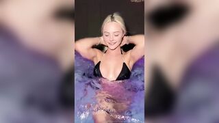 Piper Presley POV Late Night Pool Sextape