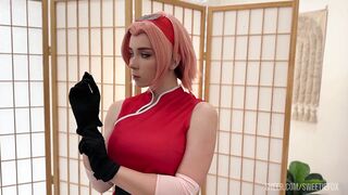 Sweetie Fox Gets Pounded As Sakura