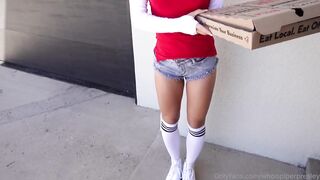 Pizza Delivery Girl Piper Presley Gets Fucked Hard