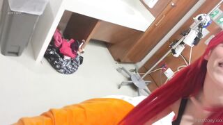 Zoey Di Giacomo Masturbates On A Hospital Bed