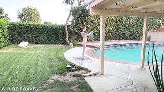 Chloe Foxxe Gets A Hot Creampied By Her Neighbor's BWC