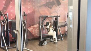 Alannasworldx Gets Pounded After A Gym