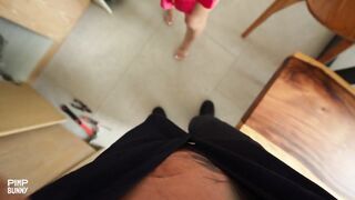 Horny Kriss Kiss Seduces The Lucky Plumber With Her Shiny Oiled Boobs