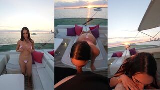 Izzy Green Gets Fucked On A Boat During Sunset