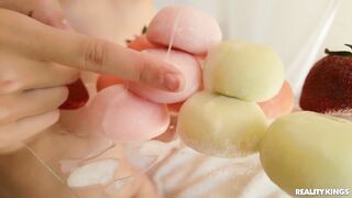 Lucy Mochi Gets Covered In Cum