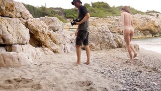 Anna Ralphs Teases Her Body In A Beach Photo Shoot