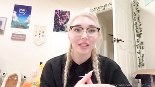 Angelicfuckdoll Flaunts Her Tits And Masturbates