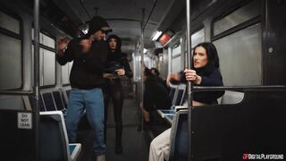 Brooketilli Gets Fucked In A Subway Spy Mission