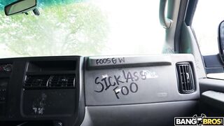 Molly Little Is Talked Into Having Sex In A Van