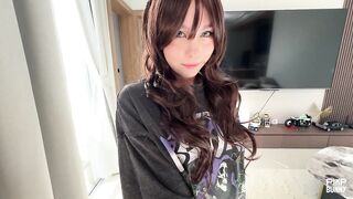 Skinny Asian Cutie Lil Karina Takes A Rough Dick Ride