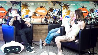 Dainty Wilder Squirts During PillowTalk Podcast With Lena Polanskis