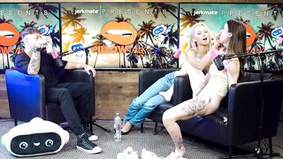 Dainty Wilder Squirts During PillowTalk Podcast With Lena Polanskis