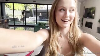 Lena Polanski Gets Fucked And Creampied By The Pizza Guy