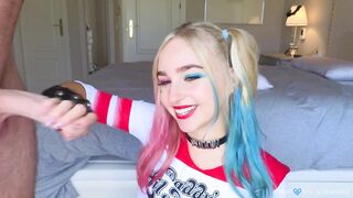 CatAndDick Gets A Facial As Harley Quinn