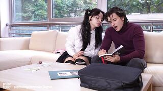 Nika Legran Takes Her Tutors Dick In Uniform