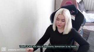 A Cunning Blonde Blondessa Fucks Me So I Wont File A Complain