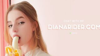 Diana Rider Hard Fuck Cum Inside Babe CloseUp