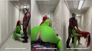 Auhneesh Nicole Gets Fucked As Gamora