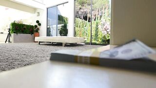 Ellie Nova Incredible Body Fucked On The Couch