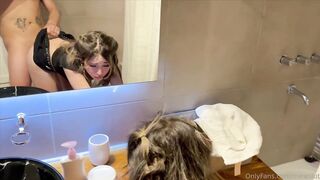 MewSlut's Wild Fucking From The Dining Room To The Bathroom