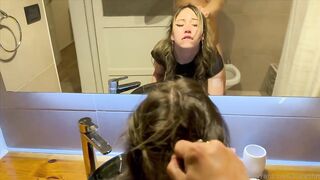 MewSlut's Wild Fucking From The Dining Room To The Bathroom