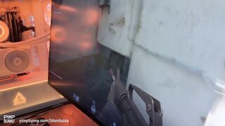 My Stepsister Blondessa Wants To Play CS Right Now And Is Offering Sex In Exchange For Me Letting Her Play